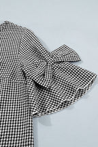 Carolina Ruffled Half Sleeve Blouse