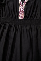 Ana Smocked Waist Ruffled PLUS Dress