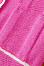 Hadlee Color Contrast Side Cardigan