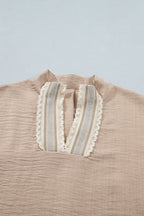 Jessica Rolled Short Sleeve Blouse