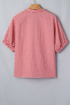 Wynter Sleeve Colorblock Trim Blouse