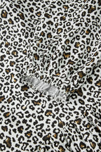 Elsa Puff Sleeve Print PLUS Blouse