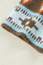 Evelyn Open Front Knitted Cardigan