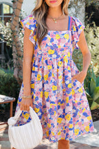 Kara Square Loose Mini Dress