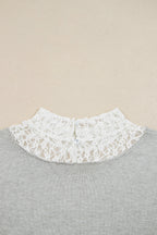 Sophia Patchwork Drop Shoulder Sweater