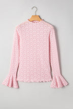 Emily Sleeve Mock Fitted Top