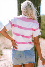 Summer Sleeve Lightweight Knitted Top