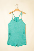 Isabela Wash Spaghetti Straps Romper