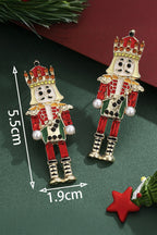 Adelyn alloy Gem Holiday Earrings