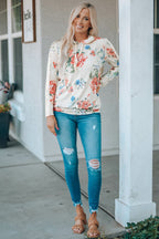 Emilie Contrast Long Sleeve Hoodie
