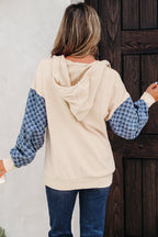 Adalynn Kangaroo Half Zipper Hoodie
