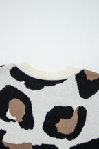 Jocelyn Block Patchwork Sleeve Sweater