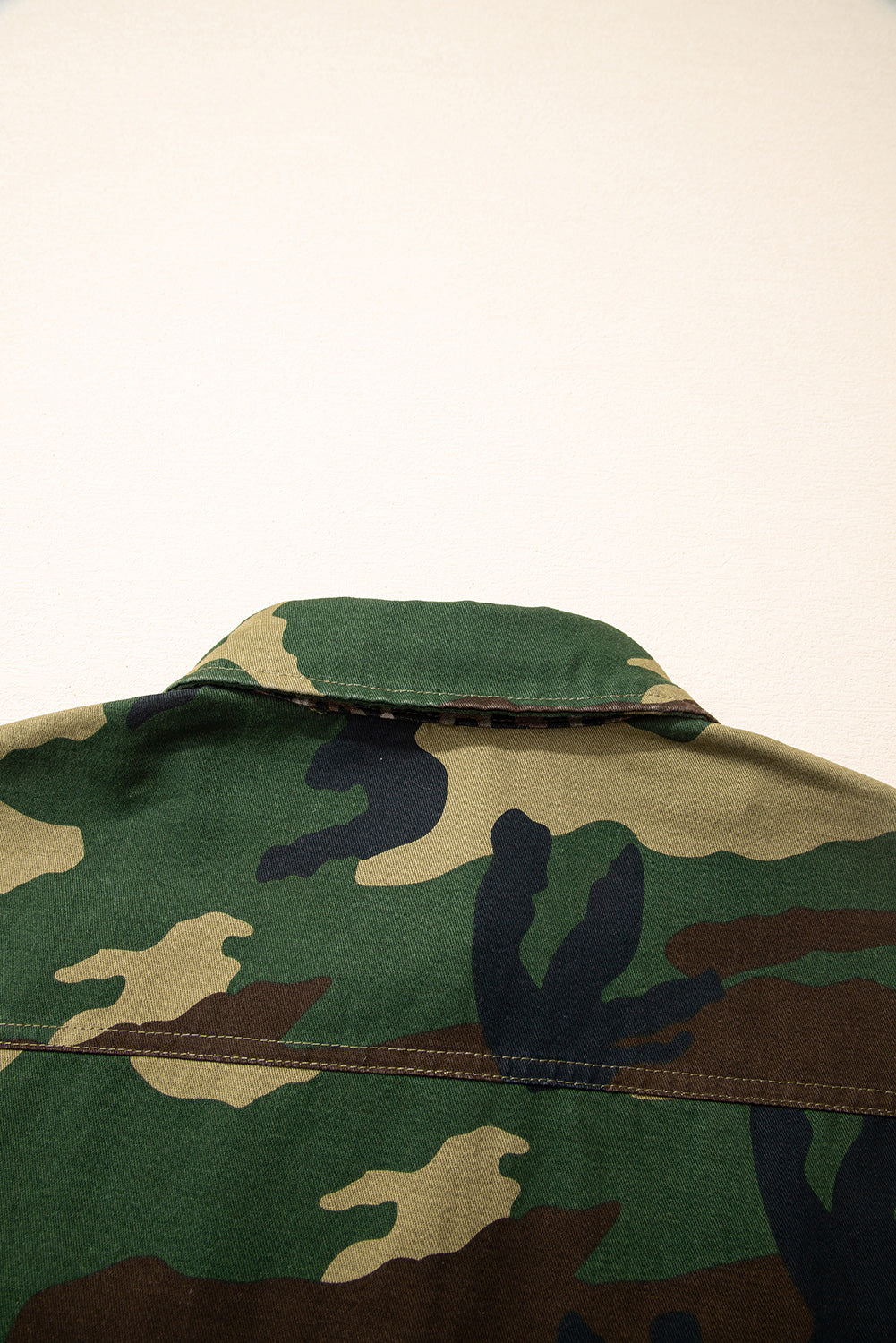 Kiara Patchwork Oversize Shacket