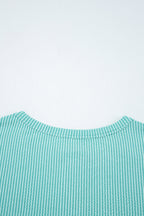 Aria Knit Colorblock Henley Top