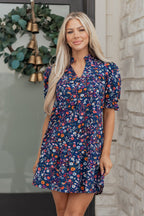 Serenity Puff Sleeve Mini Dress
