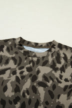 Annabelle Print Mock Slim Tee