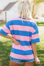 Royalty Block Oversize Tunic Tee
