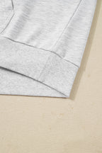 Sophia Patchwork asymmetric Sleeve PLUS Hoodie