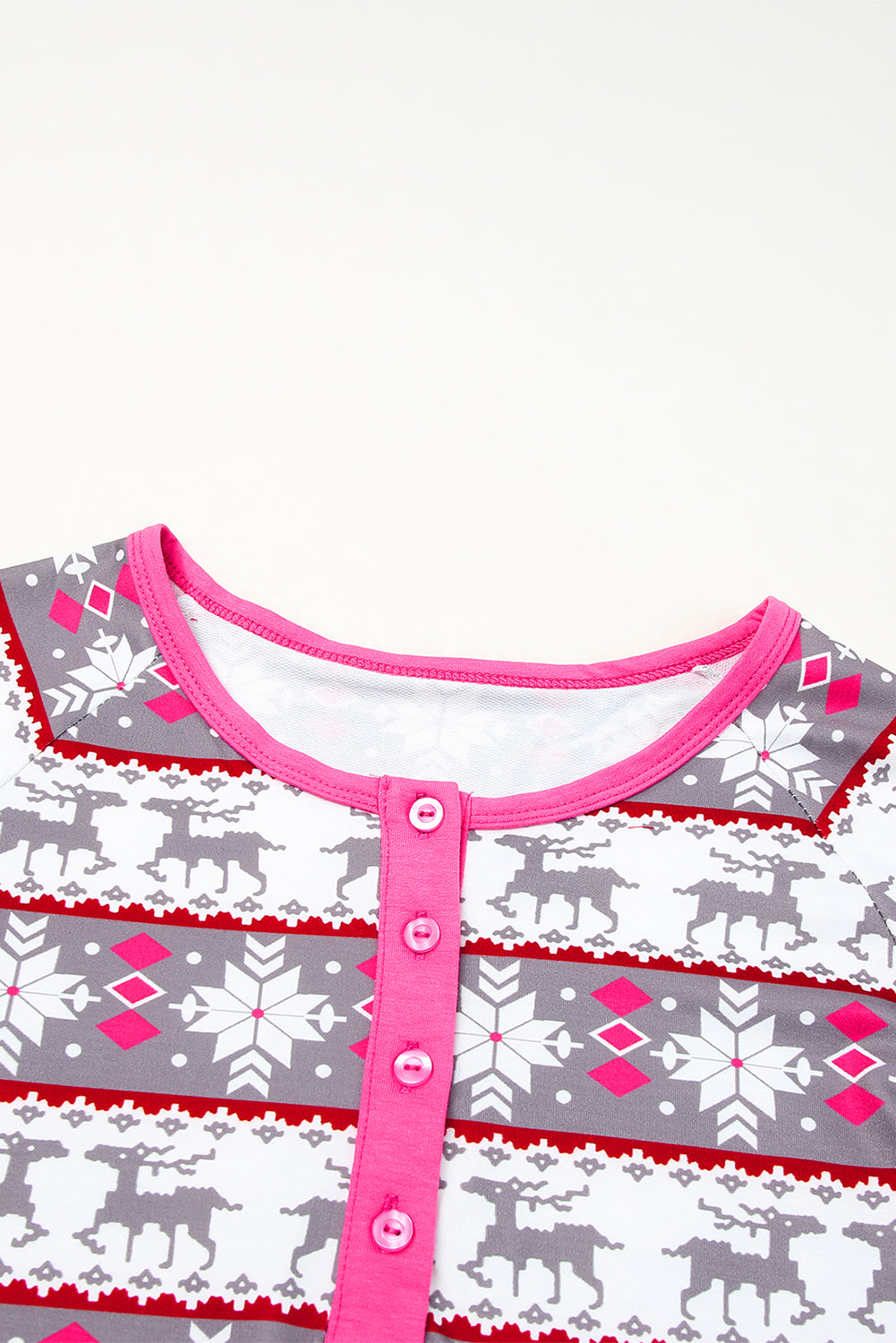 Avery Pattern Henley Pajama Dress