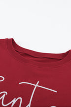 Isabella Santa Baby Print Pullover