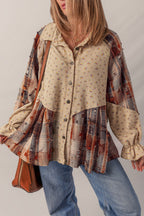 Emma Sleeve Waffle Knit Shacket