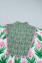 Amiri Sleeve Contrast Bordered Blouse