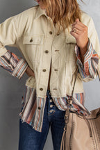 Lyla Button Up Corduroy Jacket