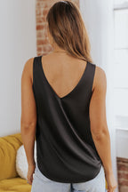 Miley V Neck Loose Tank Top