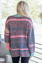 Elsa Slit Open Front Cardigan