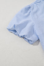Monica Short Bubble Sleeve Shirt
