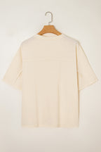 Hannah Flower Patched Loose Top