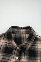 Meredith Double Flap Brushed Shacket