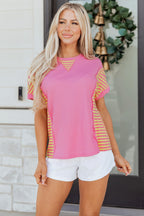Wynter Patchwork Loose T Shirt