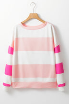 Iris Striped Long Sleeve Top