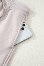 Ava Pullover Drawstring Mini Skirt
