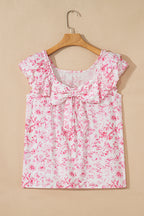 Kelly Bow Back Square Blouse