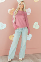 Goldie Cuffed Drop Shoulder Sweater