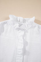 Hallie Short Bubble Sleeve Shirt