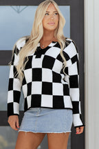 Amelia Drop Shoulder Knit Sweater