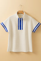 Lakelynn Colorblock Short Sleeve Top