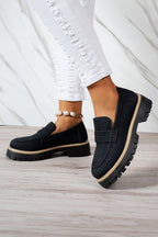 Lyra Slip On Chunky Loafers