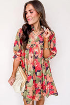 Annika Half Sleeve Mini Dress