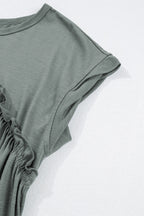 Daniela Gathered Seam T Shirt