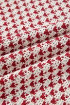 Kinley Pattern Lantern Sleeve Sweater