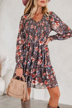 Evajena Long Sleeve Mini Dress