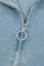 Abigail Collared Zip Up Jacket