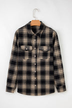 Meredith Double Flap Brushed Shacket