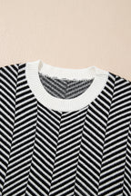 Evelyn Edge Drop Shoulder Sweater