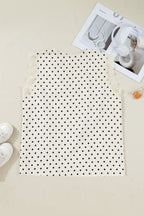 Alina Lace Trim Sleeveless PLUS Top