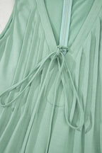 Remy Pintuck Sleeveless Loose Romper